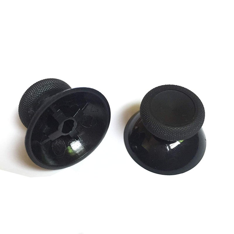 2PCS 3D Analog Joystick Cap Thumb Stick Cap Thumbstick Replacement for Xbox One Slim Controller (Light Blue+Gray)